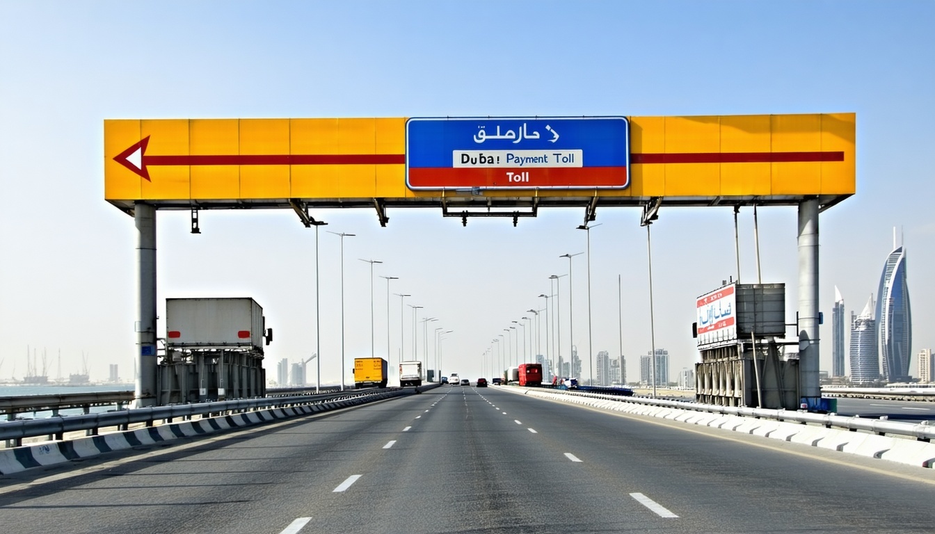 Easy online payment for Dubai road toll